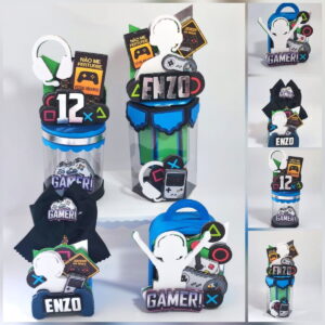 kit festa video game luxo studio e pdf