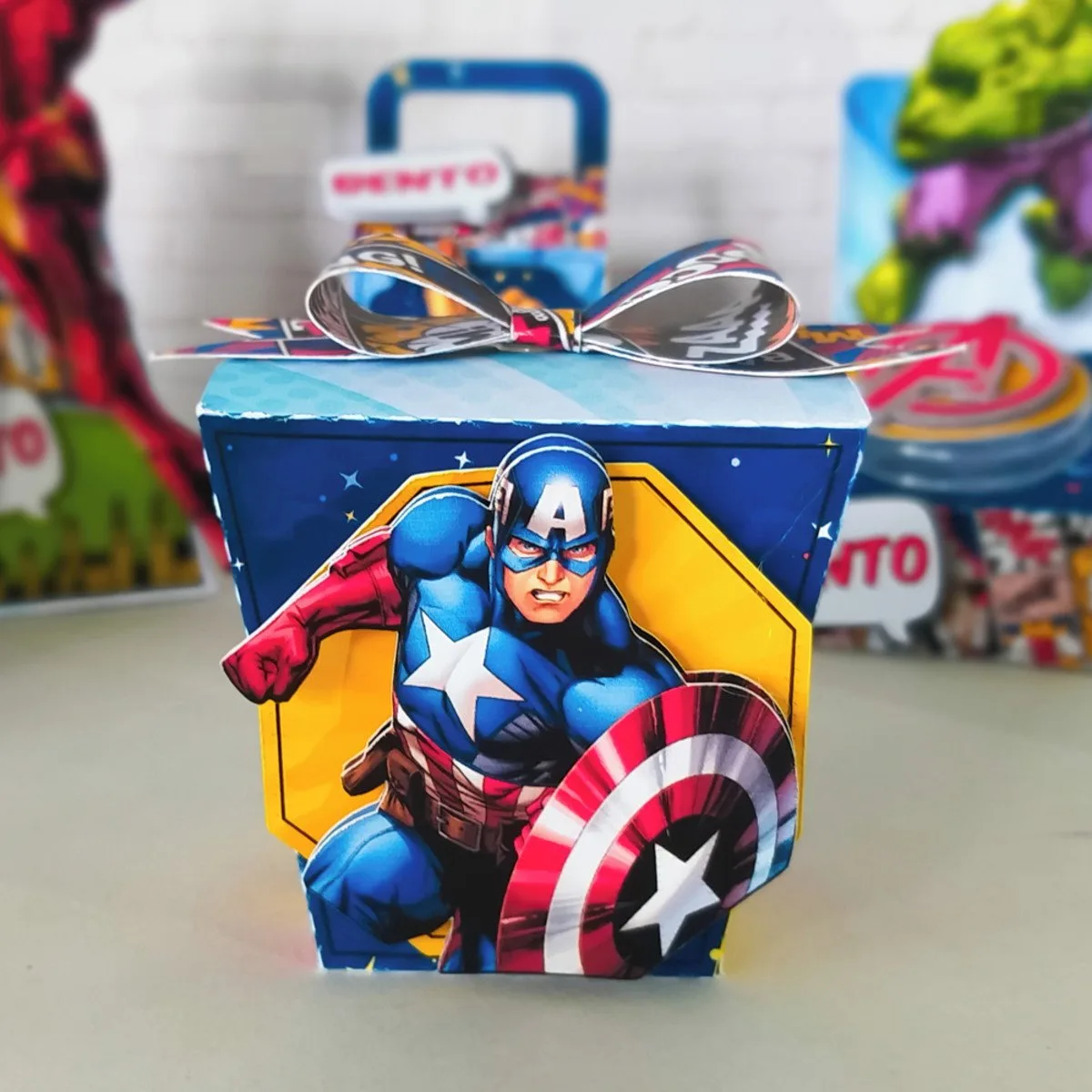 Kit Festa Vingadores - Arquivo Digital 3 Kit Festa Vingadores - Arquivo Digital