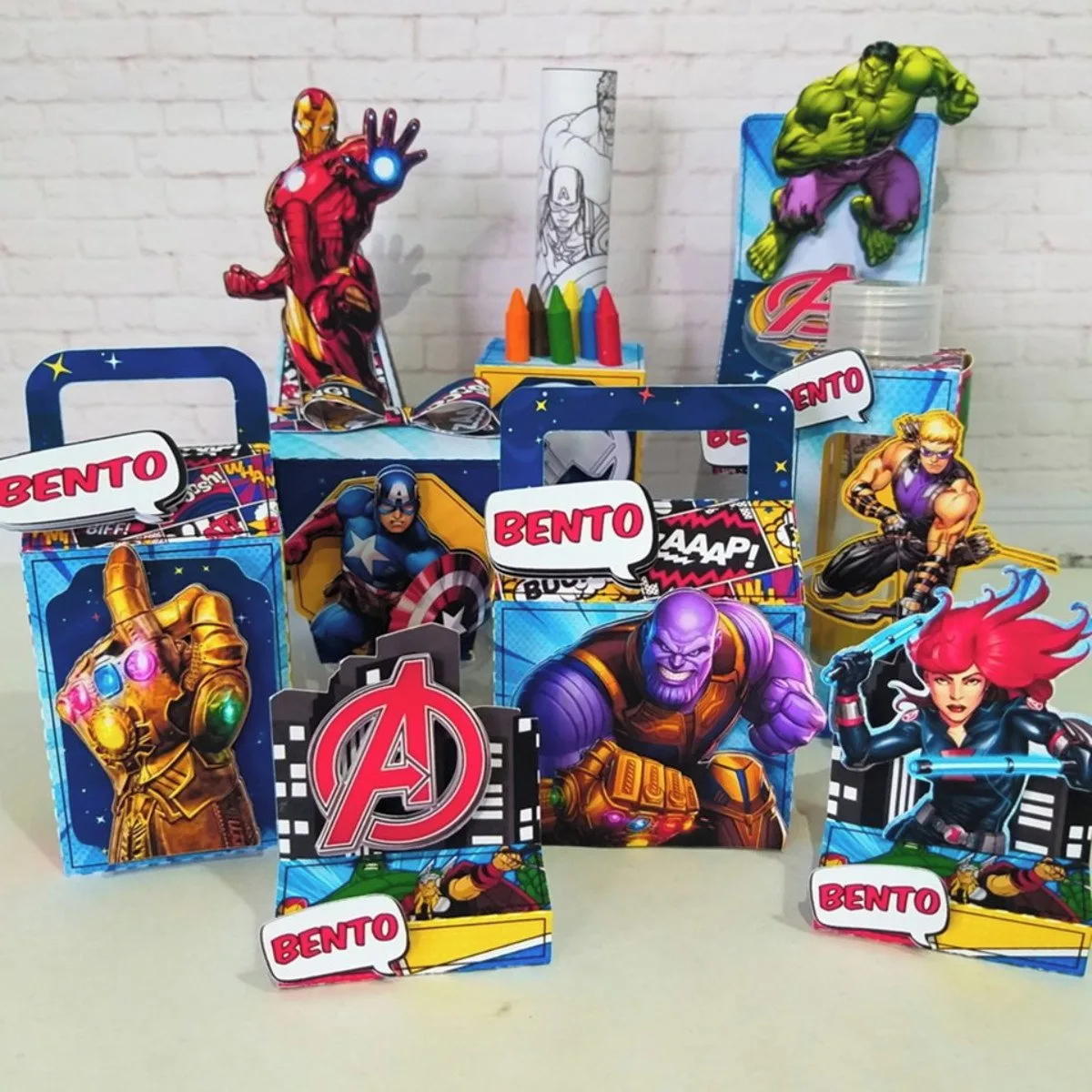 Kit Festa Vingadores - Arquivo Digital 1 Kit Festa Vingadores - Arquivo Digital