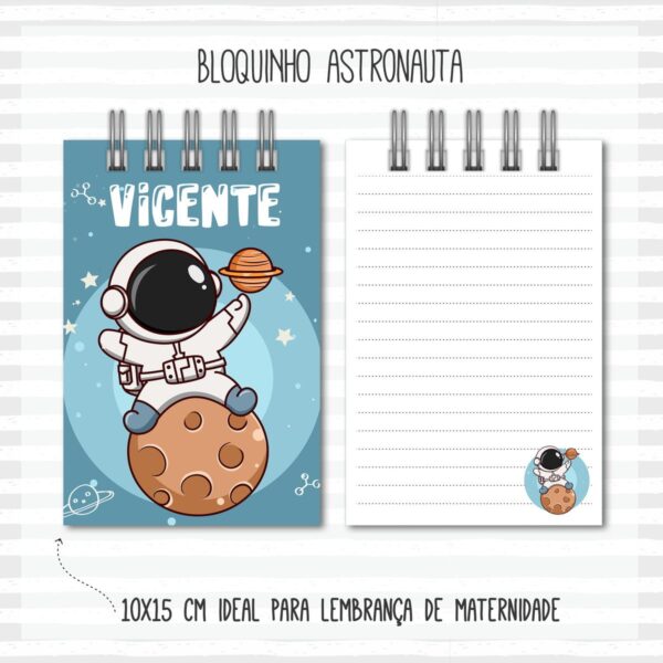 Kit Maternidade Astronauta Menino - Arquivo Digital