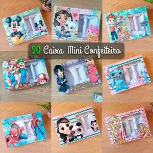 Kit Mini Confeiteiros Páscoa Aquarela - Arquivo Digital 7 Kit Mini Confeiteiros Páscoa Aquarela - Arquivo Digital