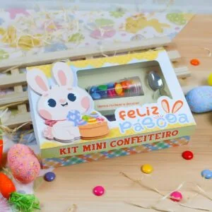 Kit Mini Confeiteiros Páscoa Coelhinhos - Arquivo Digital 35 Kit Mini Confeiteiros Páscoa Coelhinhos - Arquivo Digital