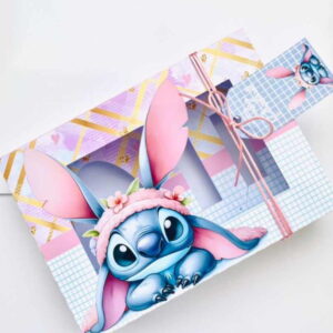 Kit Mini Confeiteiros Páscoa Lilo e Stitch em Studio e PDF 8 kit mini confeiteiros pascoa lilo e stitch arquivo digital