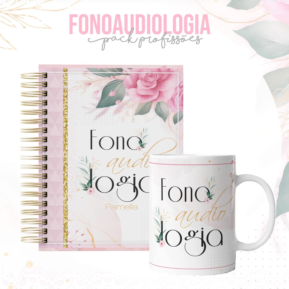 Kit Digital Fonoaudiologia para Encadernação e Sublimação 3 Kit Digital Fonoaudiologia para Encadernação e Sublimação - Imagem 3
