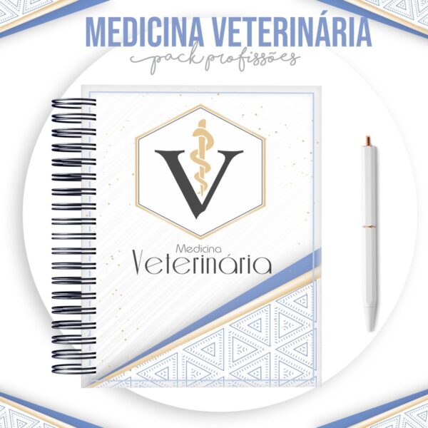 Kit para Encadernação Medicina Veterinária - Arquivo Digital
