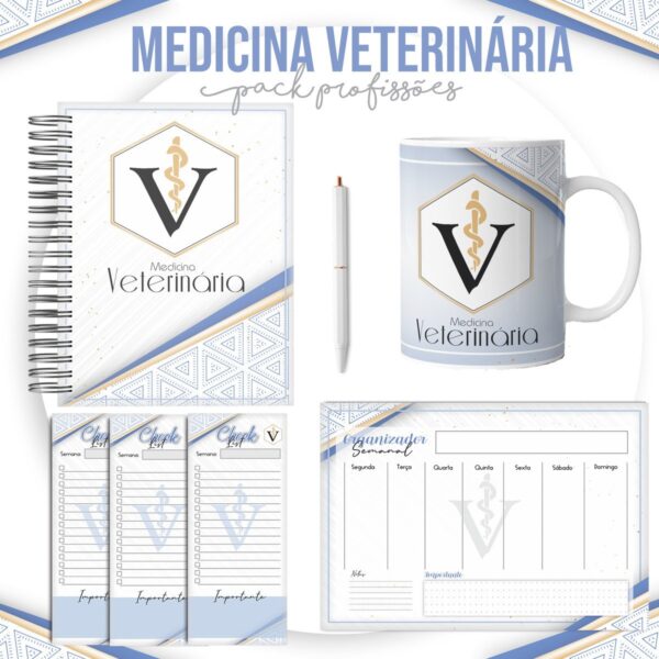 Kit para Encadernação Medicina Veterinária - Arquivo Digital