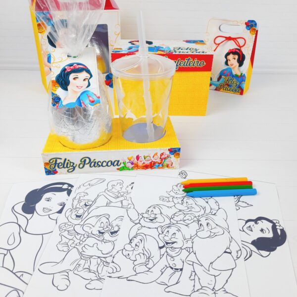Kit Páscoa Branca de Neve - Arquivo Digital
