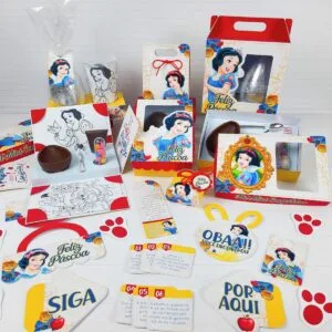 Kit Páscoa Branca de Neve - Arquivo Digital 5 Kit Páscoa Branca de Neve - Arquivo Digital