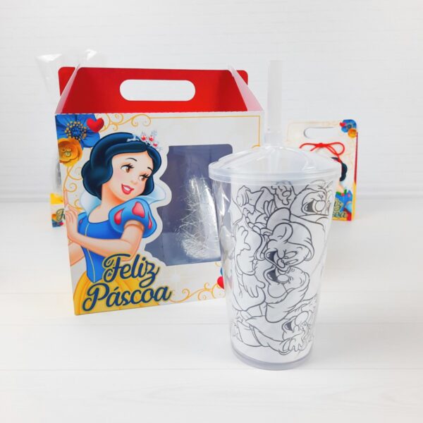 Kit Páscoa Branca de Neve - Arquivo Digital