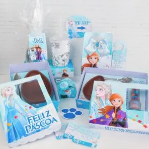Kit Páscoa Frozen - Arquivo Digital