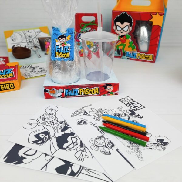 Kit Páscoa Jovens Titans - Arquivo Digital