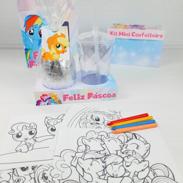 Kit Páscoa My Little Poney - Arquivo Digital