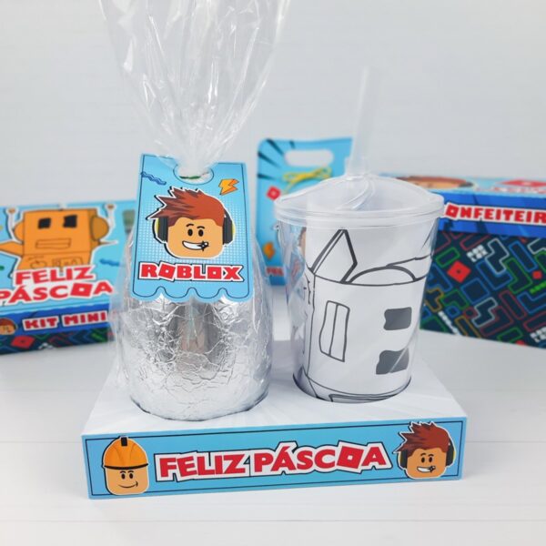 Kit Páscoa Roblox - Arquivo Digital