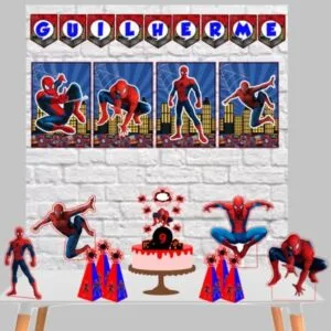 Kit Só um Bolinho Homem Aranha - Arquivo Digital 23 Kit Só um Bolinho Homem Aranha - Arquivo Digital