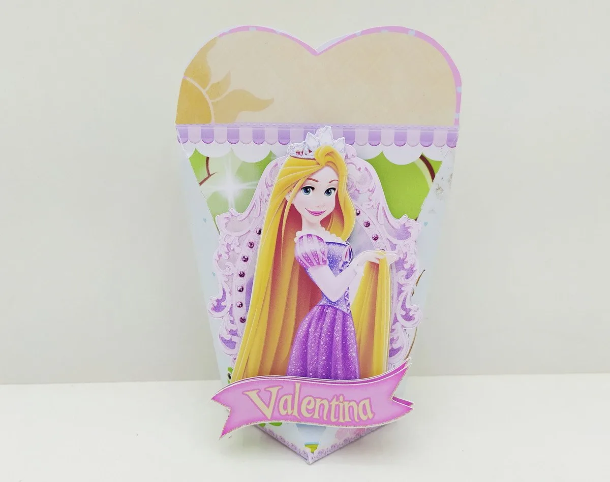 Kit Só um bolinho Rapunzel - Arquivo Digital