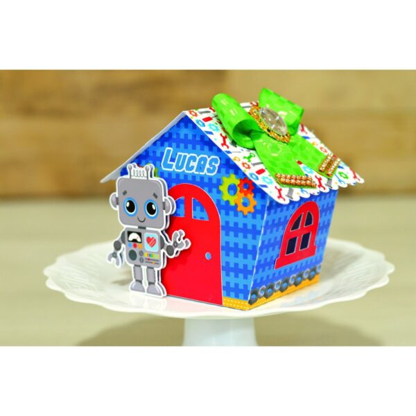 Kit Só um bolinho Robozinho - Arquivo Digital