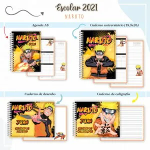 KIT VOLTA AS AULAS NARUTO - ARQUIVO DIGITAL 21 KIT VOLTA AS AULAS NARUTO - ARQUIVO DIGITAL