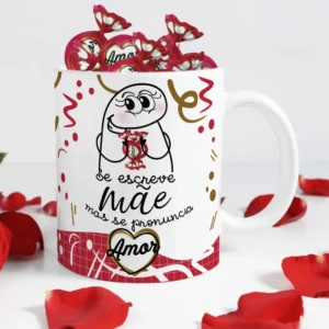 Kits de Arte para Caneca Dia das Mães - Sabor Chocolate Flork
