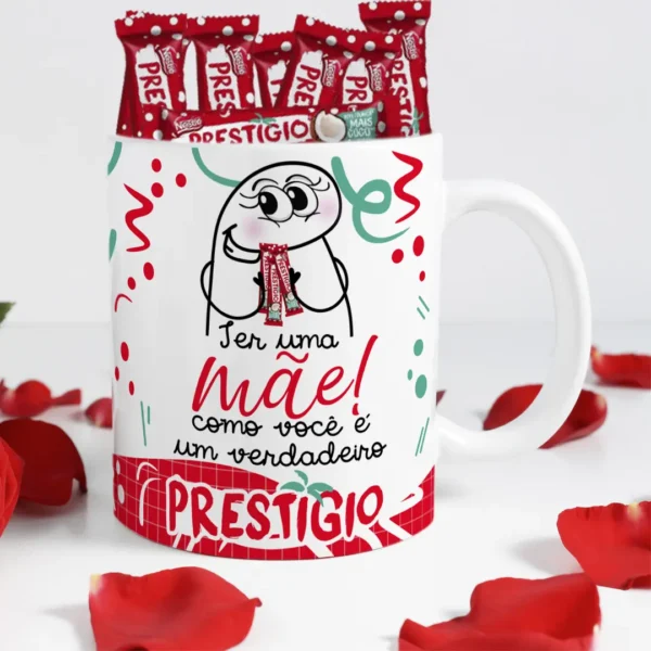 Kits de Arte para Caneca Dia das Mães - Sabor Chocolate Flork