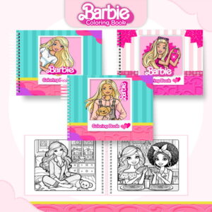 Colorindo Book Barbie Arquivo Digital