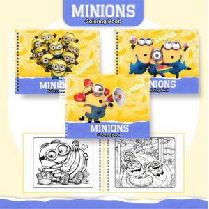 Colorindo Book Minions Arquivo Digital 2