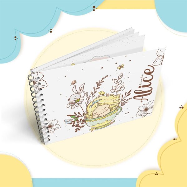 Livro do bebê Alice - Arquivo Digital