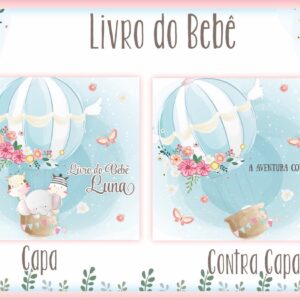 Livro do bebê Animais Baloeiros - Arquivo Digital
