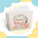 Livro do bebê Animais Menina - Arquivo Digital