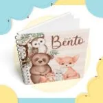 Livro do bebê Animais Menino - Arquivo Digital 15 Livro do bebê Animais Menino - Arquivo Digital