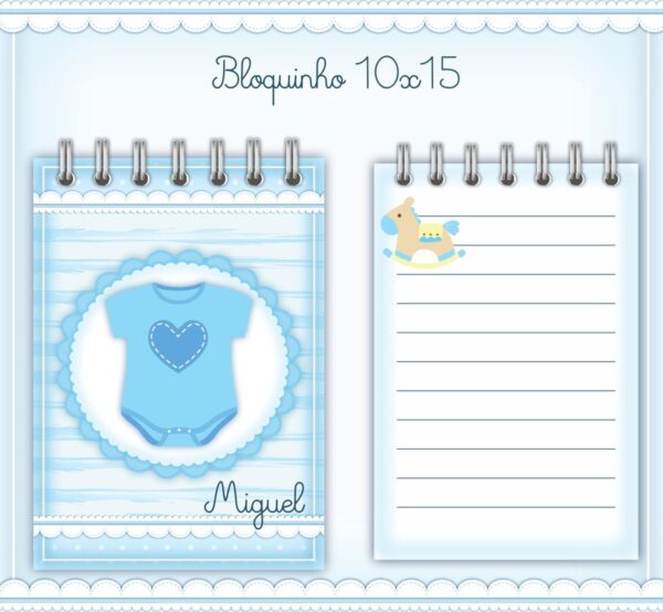 Livro Do Bebe Azul Menino Arquivo Digital 3