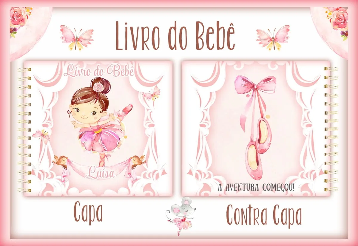 Livro do Bebê Bailarina - Arquivo Digital