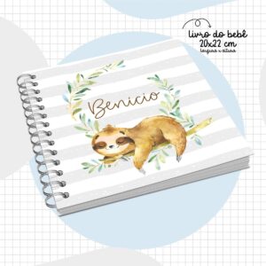 Livro do Bebê Bicho Preguiça - Arquivo Digital
