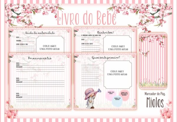 Livro do Bebê Bonecas - Arquivo Digital