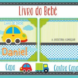 Livro do Bebê Carros - Arquivo Digital 3 Livro do Bebê Carros - Arquivo Digital