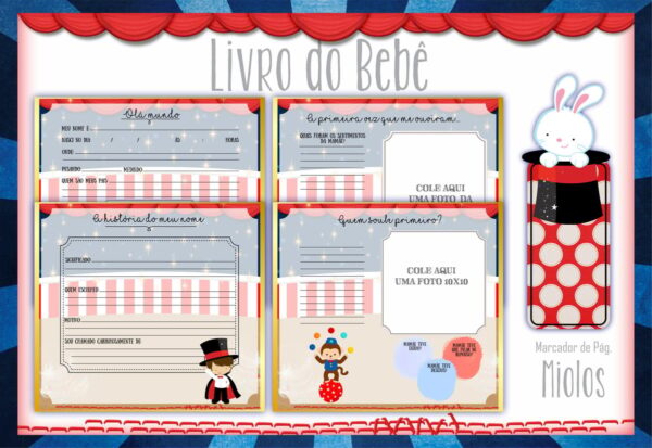 Livro do Bebê Circo - Arquivo Digital