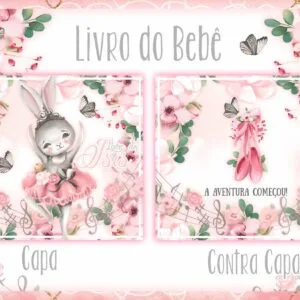 Livro do Bebê Coelhinha Bailarina - Arquivo Digital