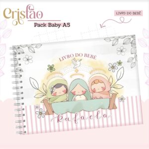 Livro do Bebê Cristão Menina - Arquivo Digital