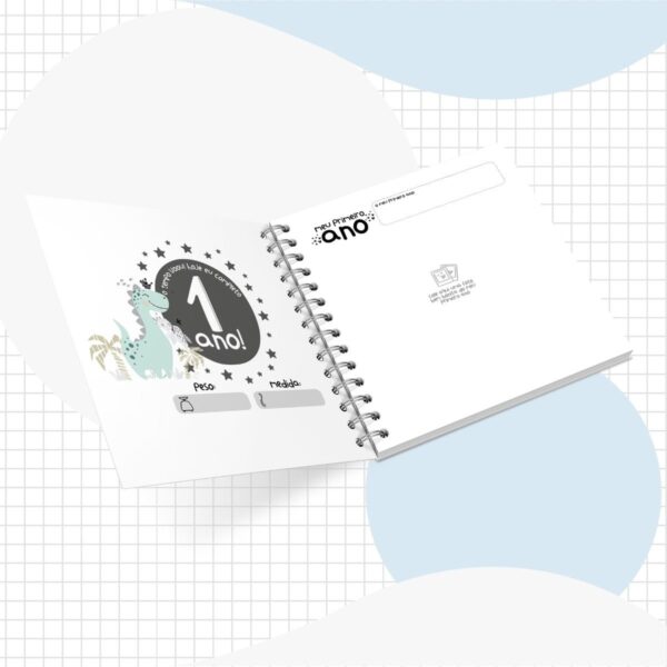 Livro do Bebê Dino Boy - Arquivo Digital