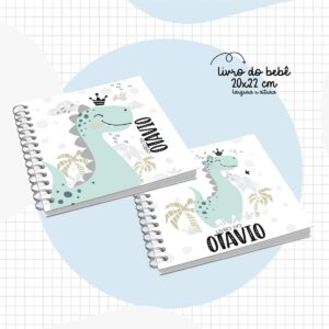 Livro do Bebê Dino Boy - Arquivo Digital