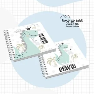 Livro do Bebê Dino Boy - Arquivo Digital