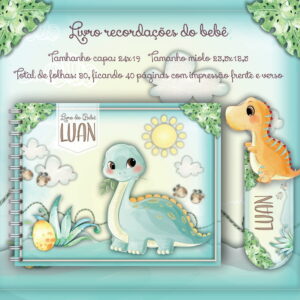Livro Do Bebe Dinossauro Arquivo Digital