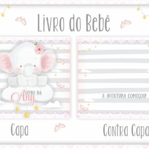 Livro do Bebê Elefantinha Baby I - Arquivo Digital