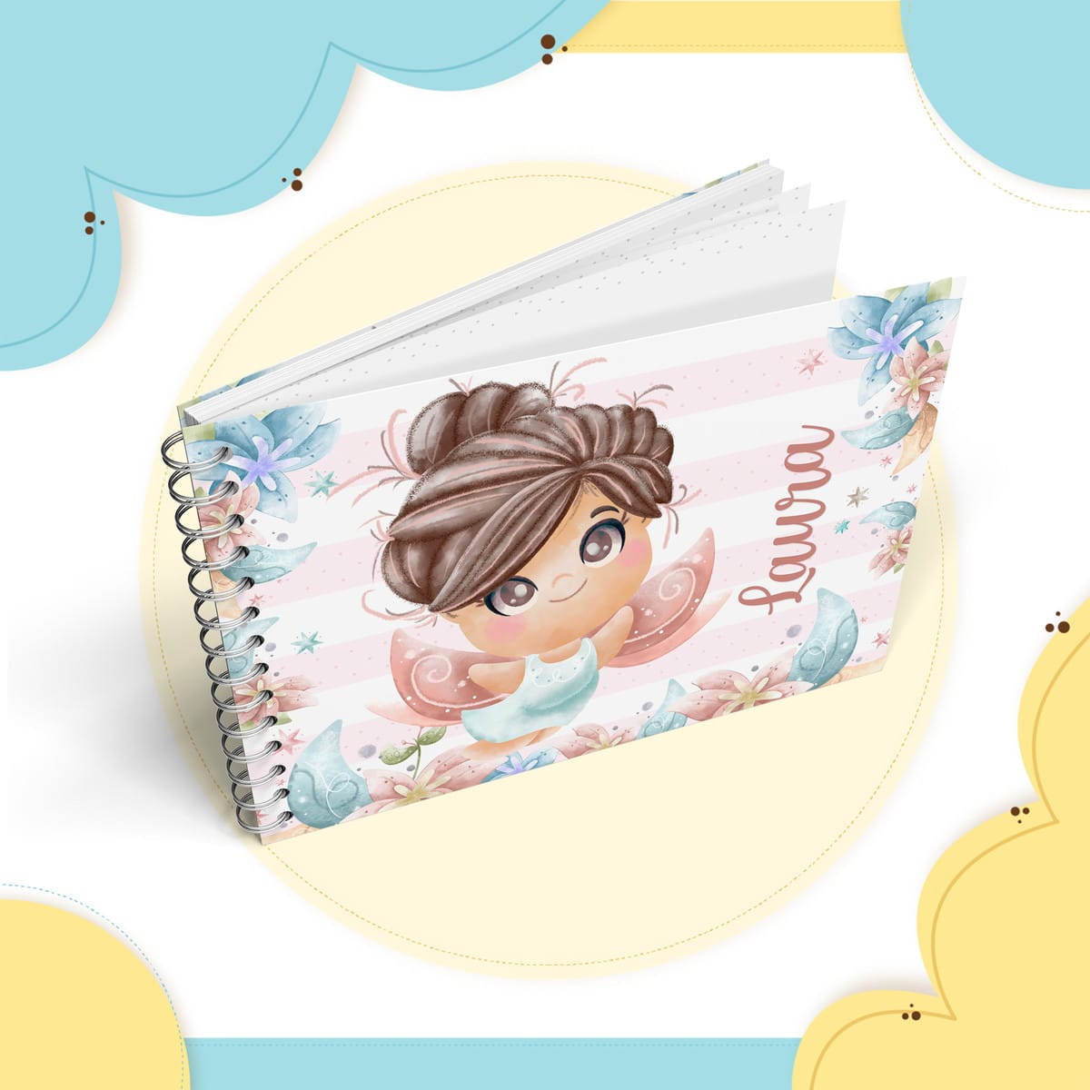 Kit Digital Livro do Bebê Fadas com 96 Páginas 2 Kit Digital Livro do Bebê Fadas com 96 Páginas - Imagem 2