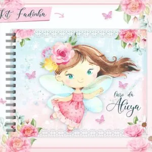 Livro Do Bebê Fadinha Menina - Arquivo Digital