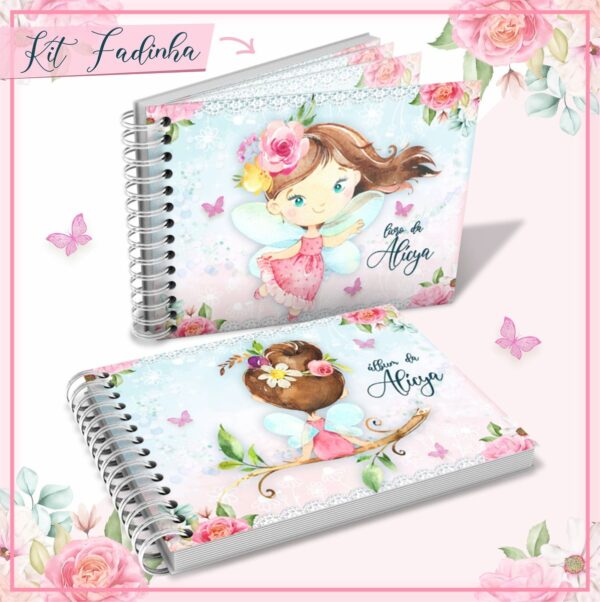 Livro Do Bebê Fadinha Menina - Arquivo Digital