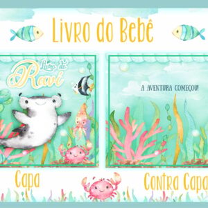 Livro do Bebê Fundo do Mar Menino II - Arquivo Digital