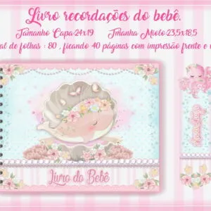 Livro do Bebê Fundo do Mar Rosa - Arquivo Digital 34 Livro do Bebê Fundo do Mar Rosa - Arquivo Digital