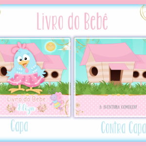 Kit Digital Livro do Bebê Galinha Pintadinha Rosa 21 Livro Do Bebe Galinha Pintadinha Rosa I Arquivo Digital