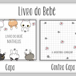 Livro do Bebê Gatinhos - Arquivo Digital