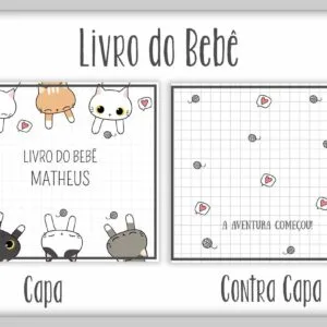 Livro do Bebê Gatinhos - Arquivo Digital 25 Livro do Bebê Gatinhos - Arquivo Digital